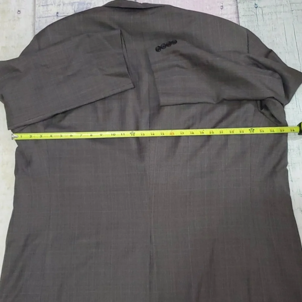 Men's Burberry Plaid Suit Jacket